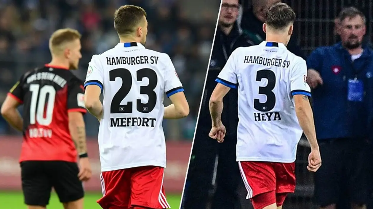 Два игрока «Гамбурга» сыграли с неправильными фамилиями на футболках. Так клуб привлекает внимание к дислексии
