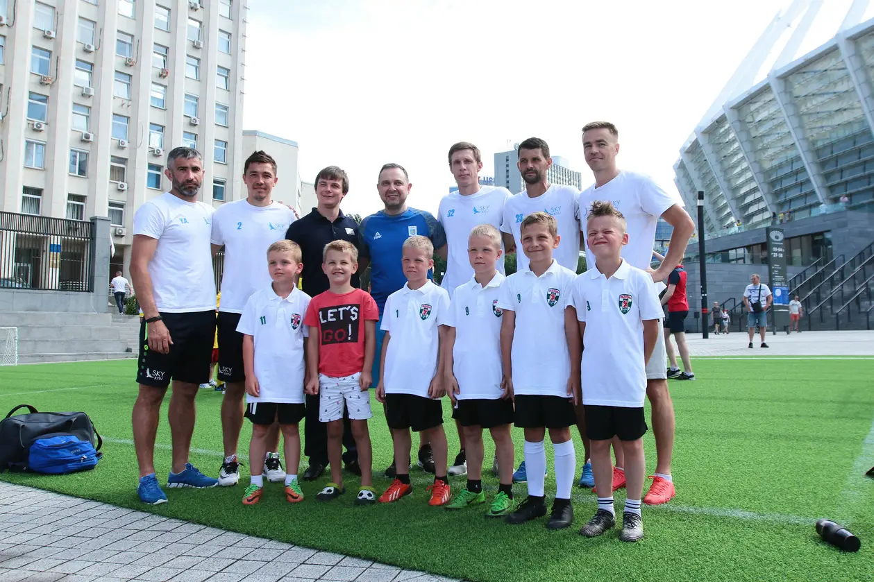Гравці збірної України з мініфутболу провели майстер-клас для маленьких футболістів