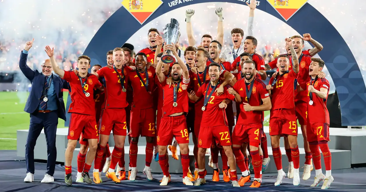 🔥🏆 Іспанія – переможець Ліги націй. Здобули шостий титул в історії, вигравши в Хорватії у серії пенальті