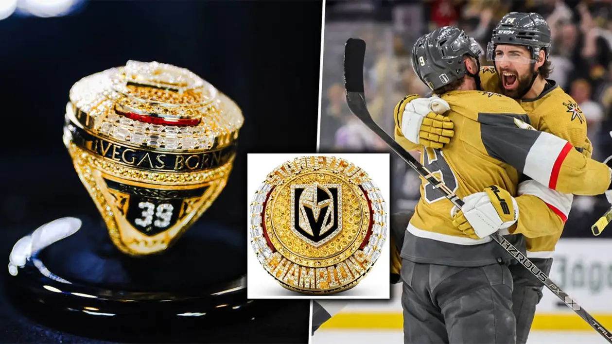Хокеїсти «Вегаса» отримали крутезні чемпіонські персні. Кожен містить понад 100 діамантів та безліч відсилок
