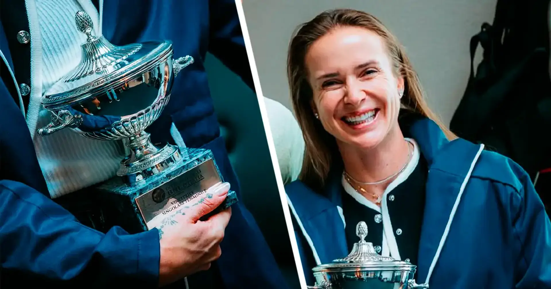 Бачили, до кого навідалася Світоліна зі своїм трофеєм турніру WTA 1000 в Римі?