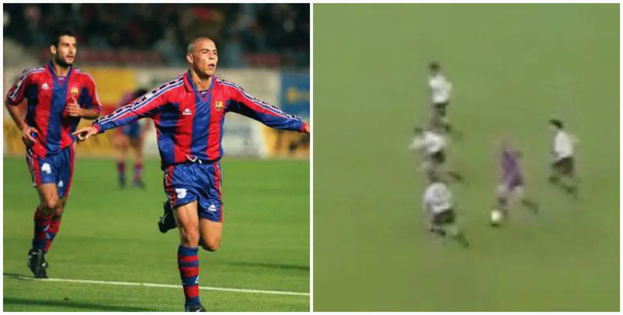 📺⚽️ Первый хет-трик Роналдо за «Барселону». Защитники «Валенсии» были для бразильца вместо фишек