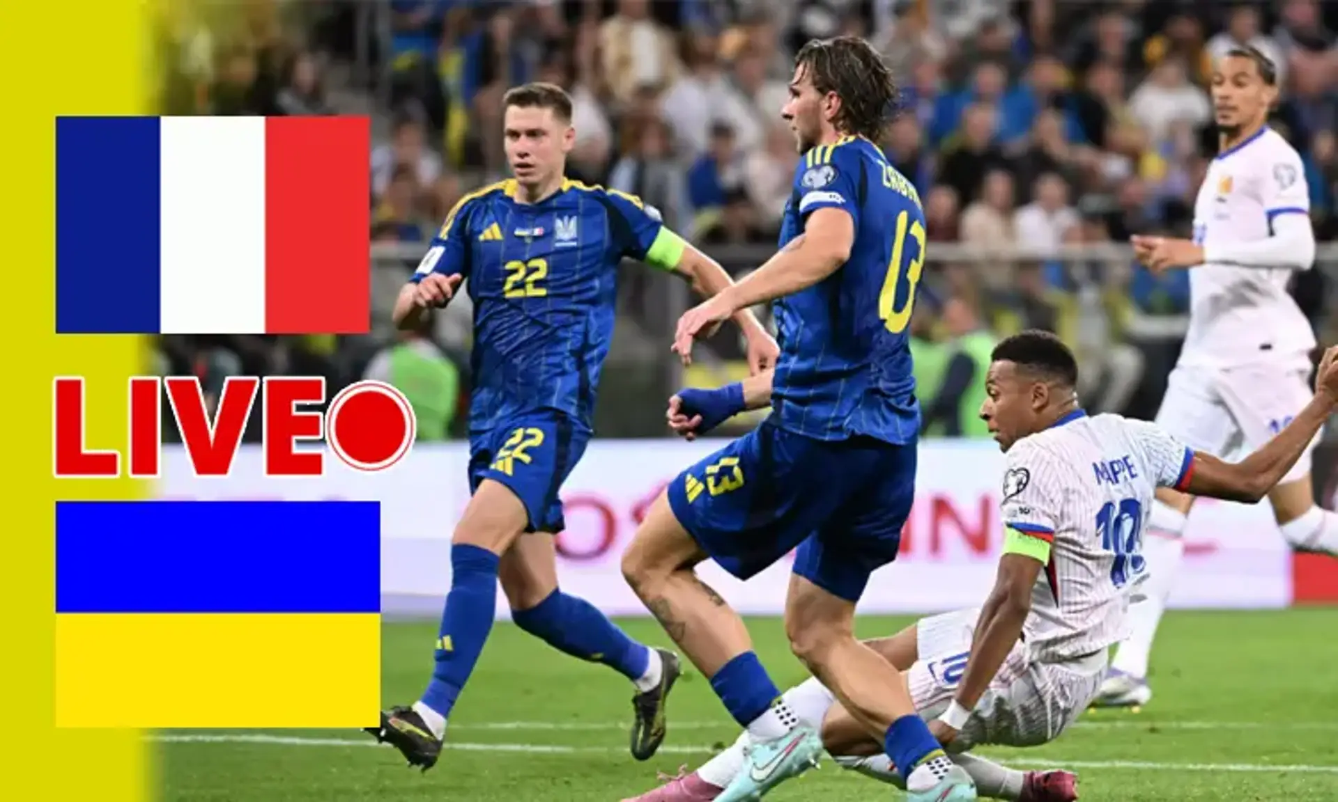 Франція - Україна: де дивитися в Європі матч-відповідь відбору ЧС-2026
