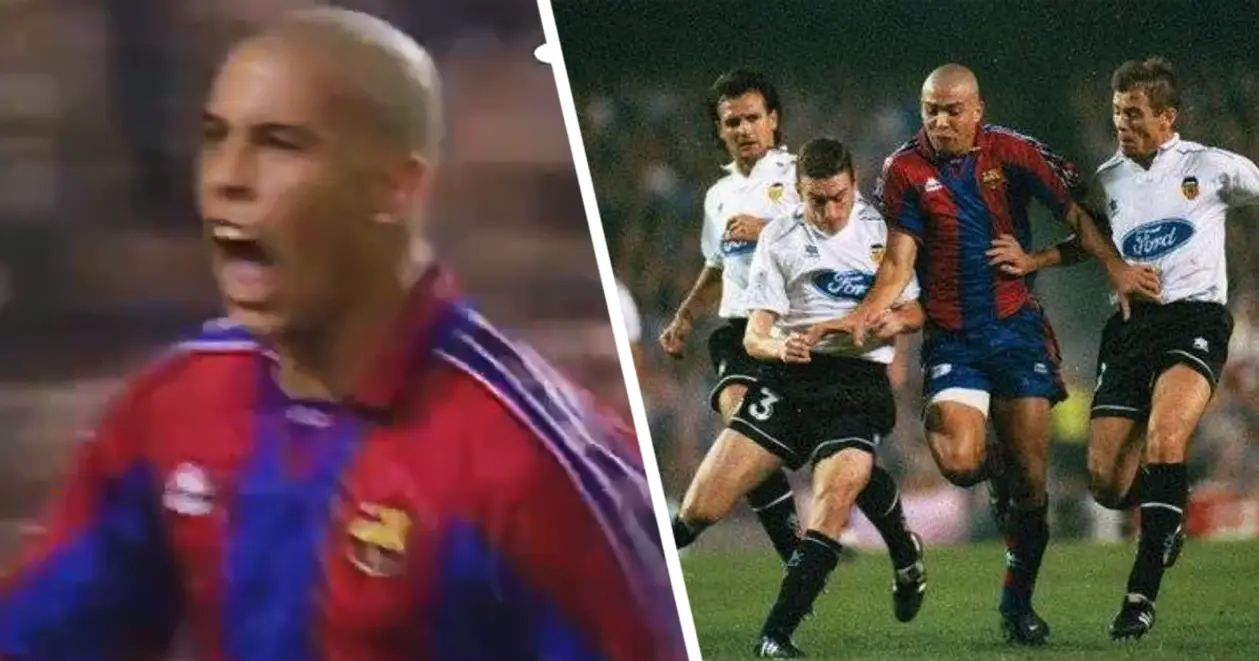 27 років тому Роналдо зробив перший хет-трик у Ла Лізі. Захисники «Валенсії» могли лише спостерігати