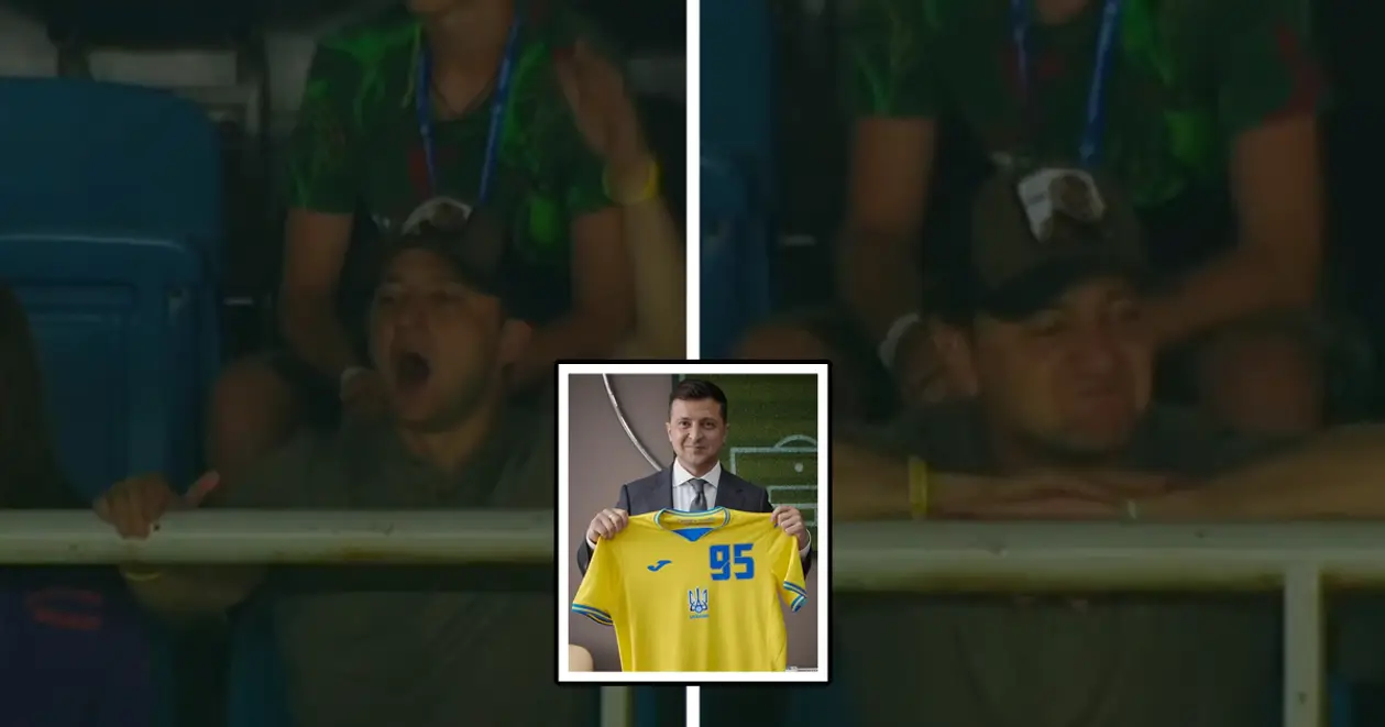 🔥 У 2019 році Зеленський, уже будучи президентом, відвідав Суперкубок України в Одесі. Його емоції під час матчу – топ! (+Відео)
