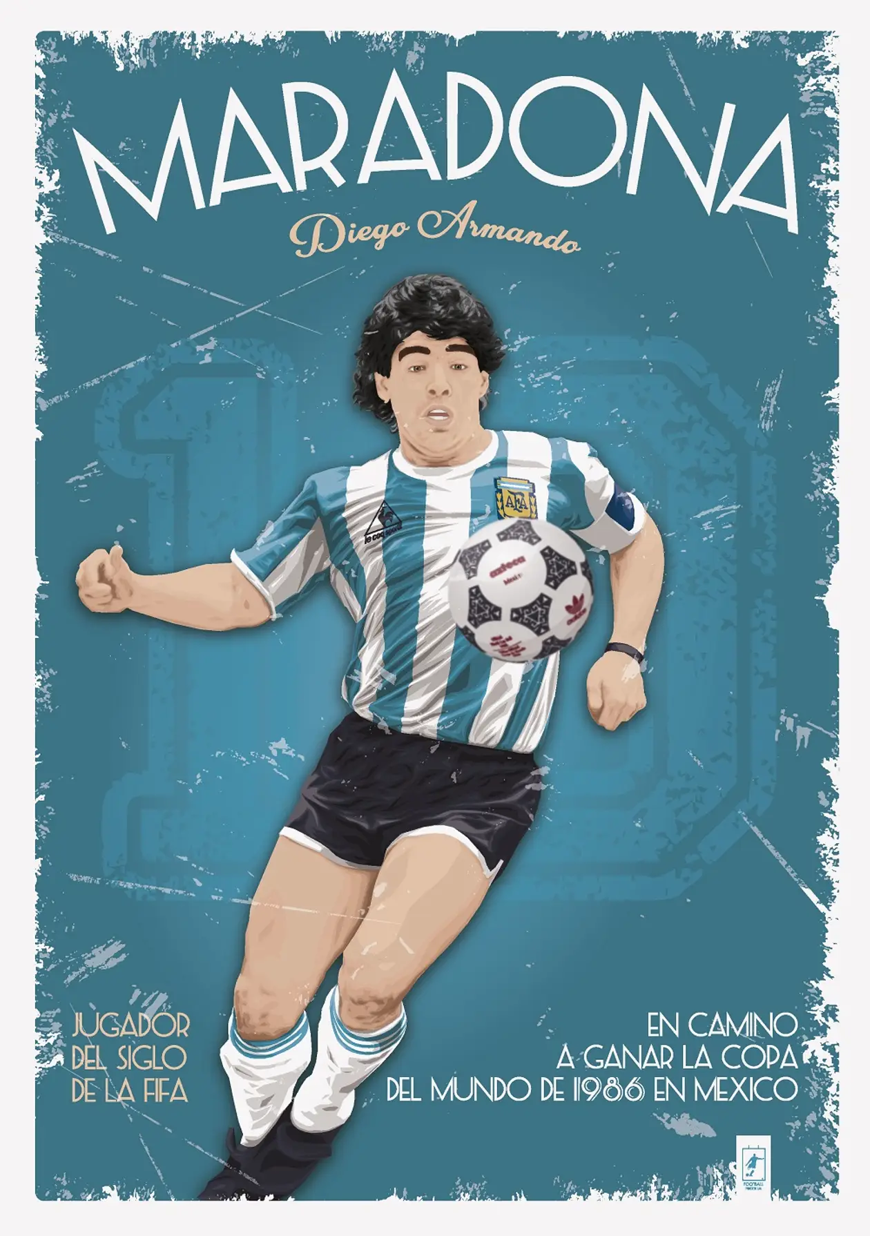 Постер "Дієго Армандо Марадона"