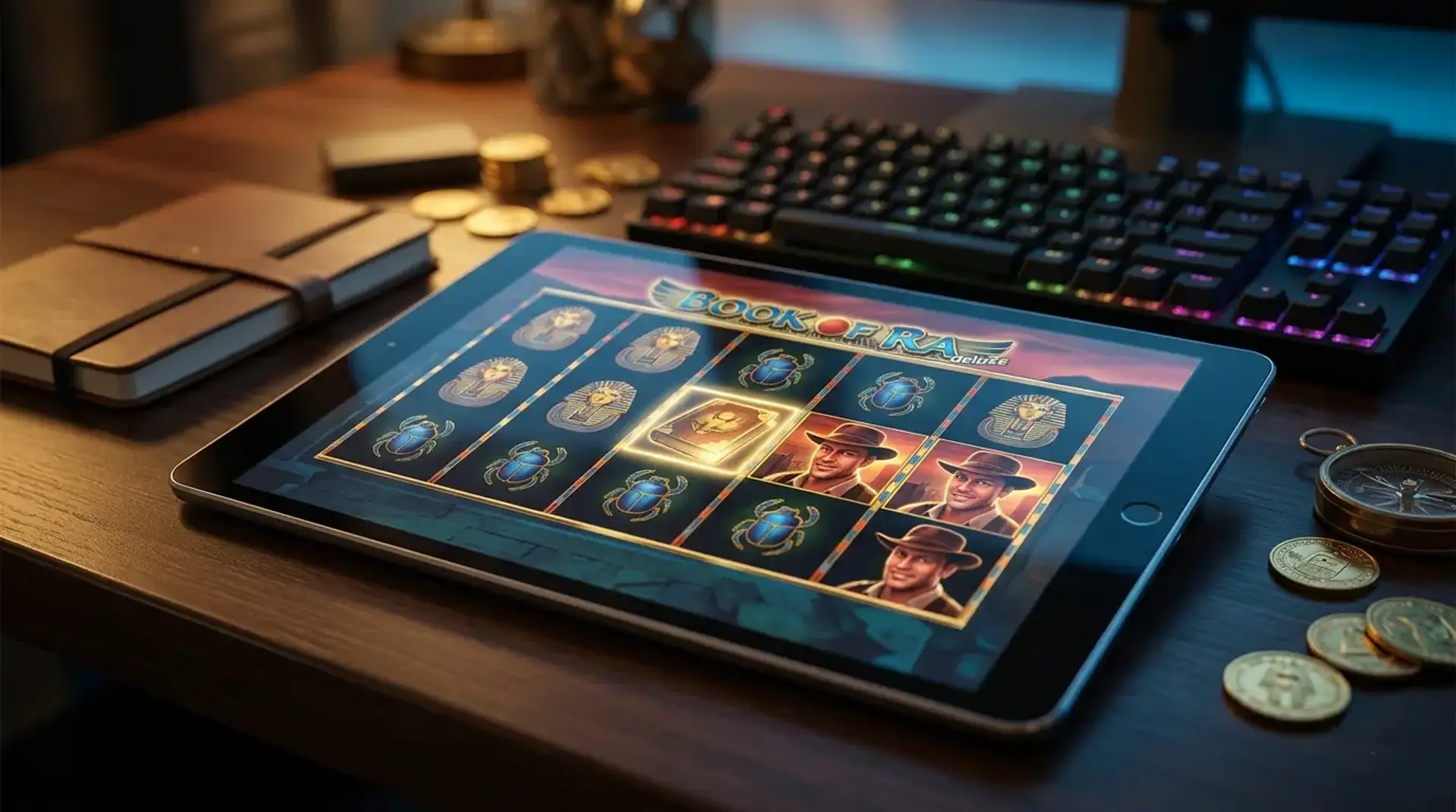 Огляд слота Book of Ra Deluxe від Novomatic: як грати, де знайти гру Book of Ra Deluxe
