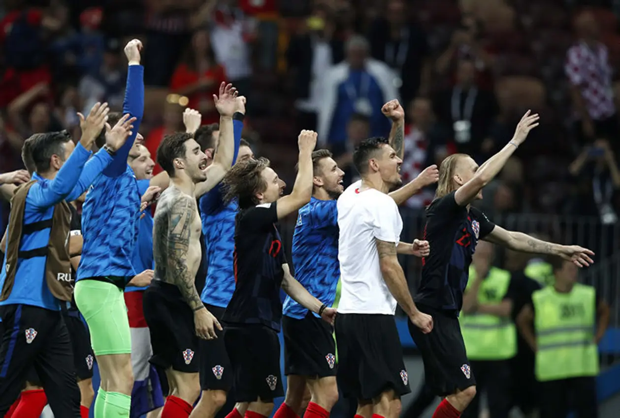 Хорватия праздновала так, будто стала чемпионом