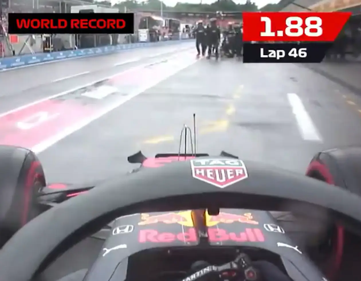 Теперь в «Формуле-1» меняют колеса на пит-стопе быстрее 1,9 секунды. Да, это новый рекорд!