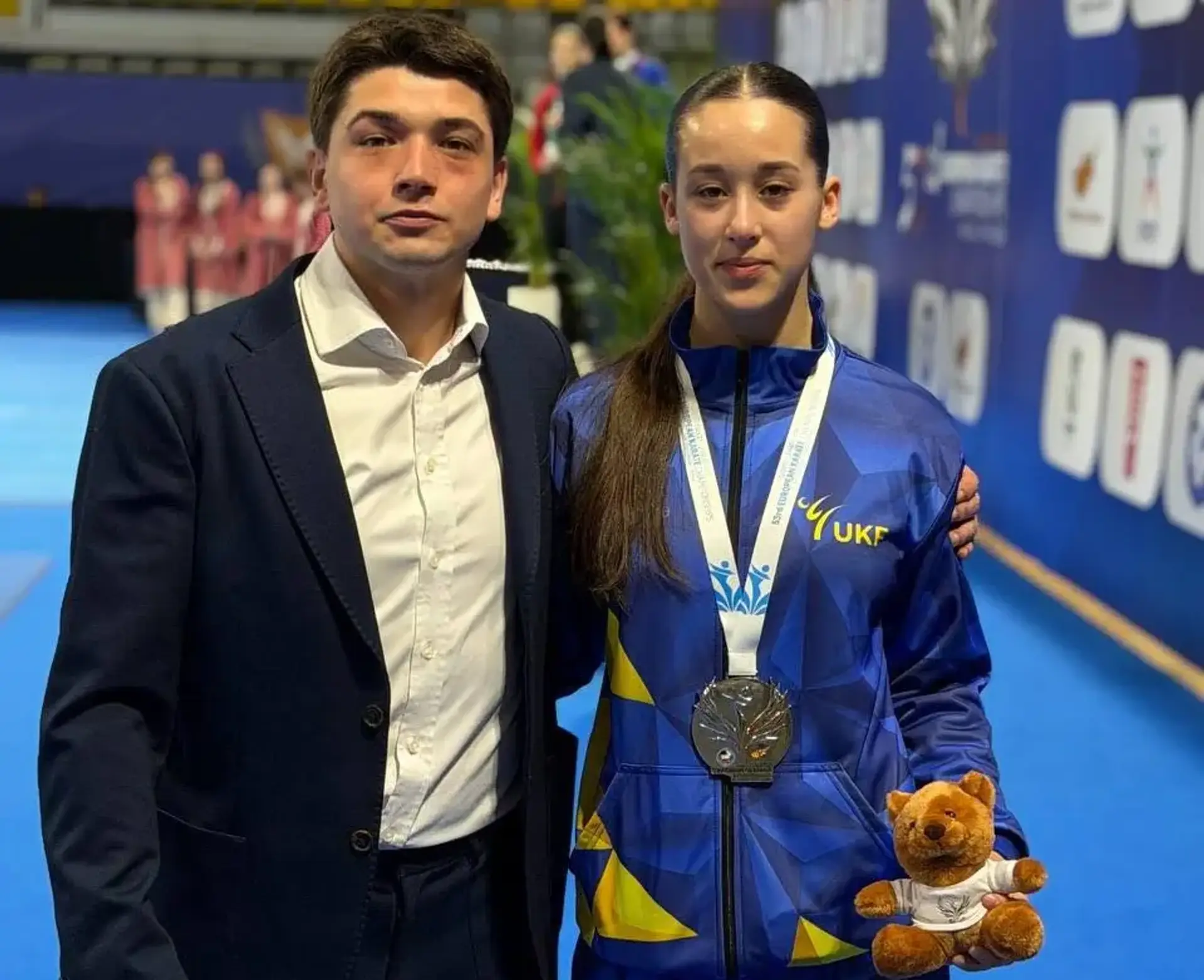 Діана Попова - срібна призерка чемпіонату Європи з карате