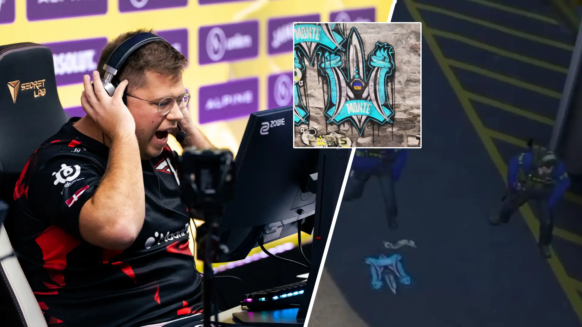 FaZe круто помстилися за Monte. Винесли росіян та ще й залишили згадку про українців на мапі