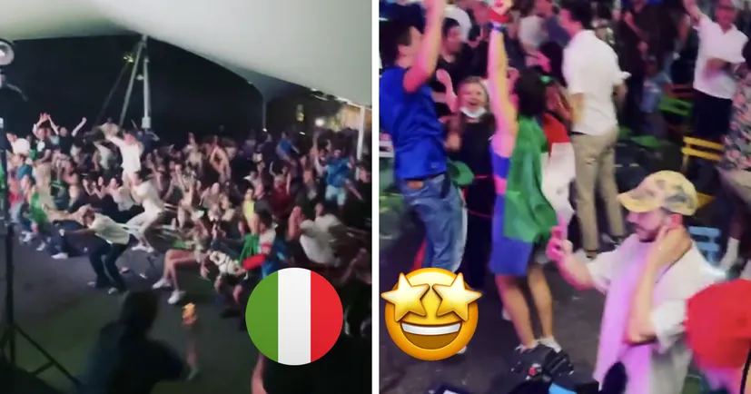 Як у Мілані раділи виходу збірної Італії у фінал Євро-2020. Неймовірна радість, яку неможливо описати 😱