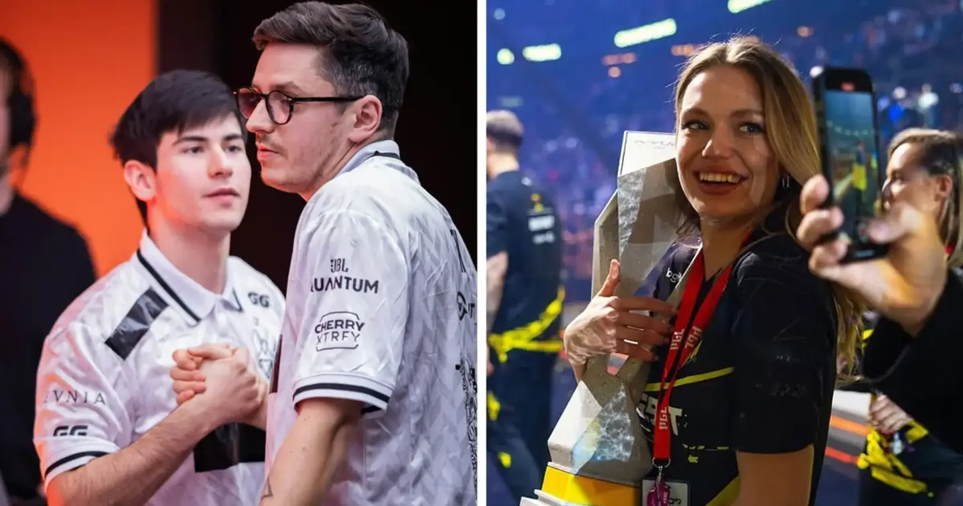 Медійниця NAVI побажала удачі гравцю Vitality у чвертьфіналі мейджору. Той подякував українською мовою 🥹