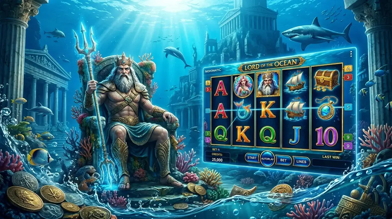 Обзор слота Lord of the Ocean от Novomatic как играть, где найти игру Lord of the Ocean