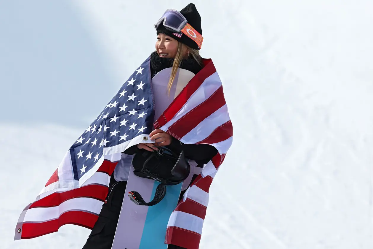 Цифра дня. Наймедійніша сноубордистка зі США захистила своє золото в хаф-пайпі – раніше це нікому не вдавалося
