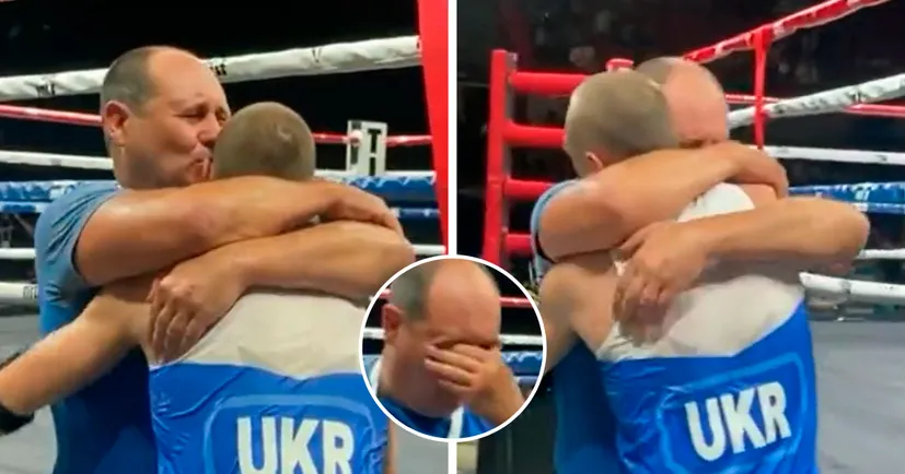 Дуже зворушливий момент. Український тренер розплакався після перемоги свого підопічного у тайському боксі на Всесвітніх іграх