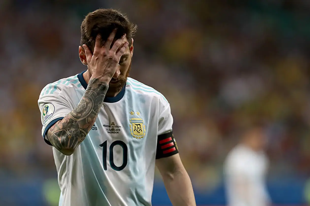Аргентина проиграла на старте Кубка Америки впервые с 1979-го: Месси задавили, у Куна – 0 в створ