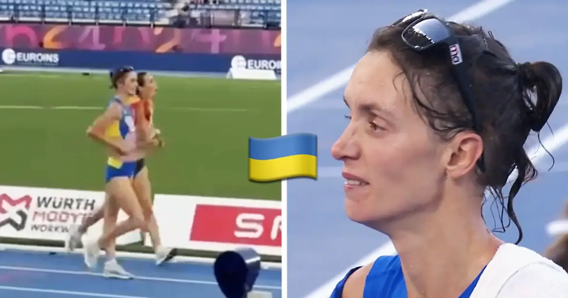 Відео шаленого фінішу Оляновської у спортивній ходьбі на 20 км на ЧЄ-2024