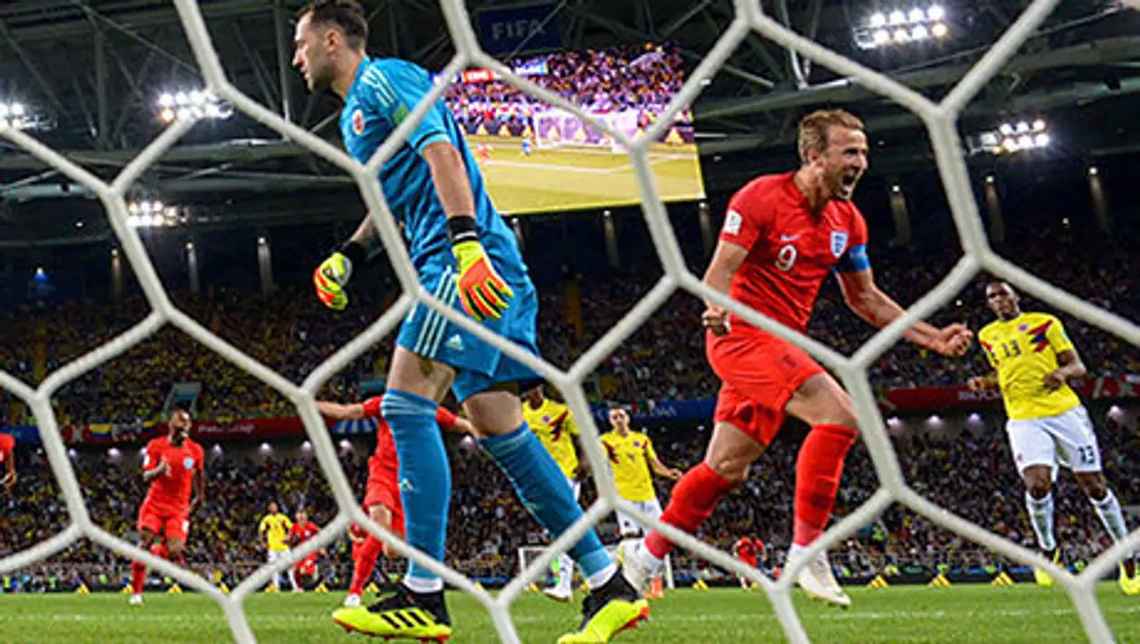 Англия впервые в истории выиграла серию пенальти на ЧМ!