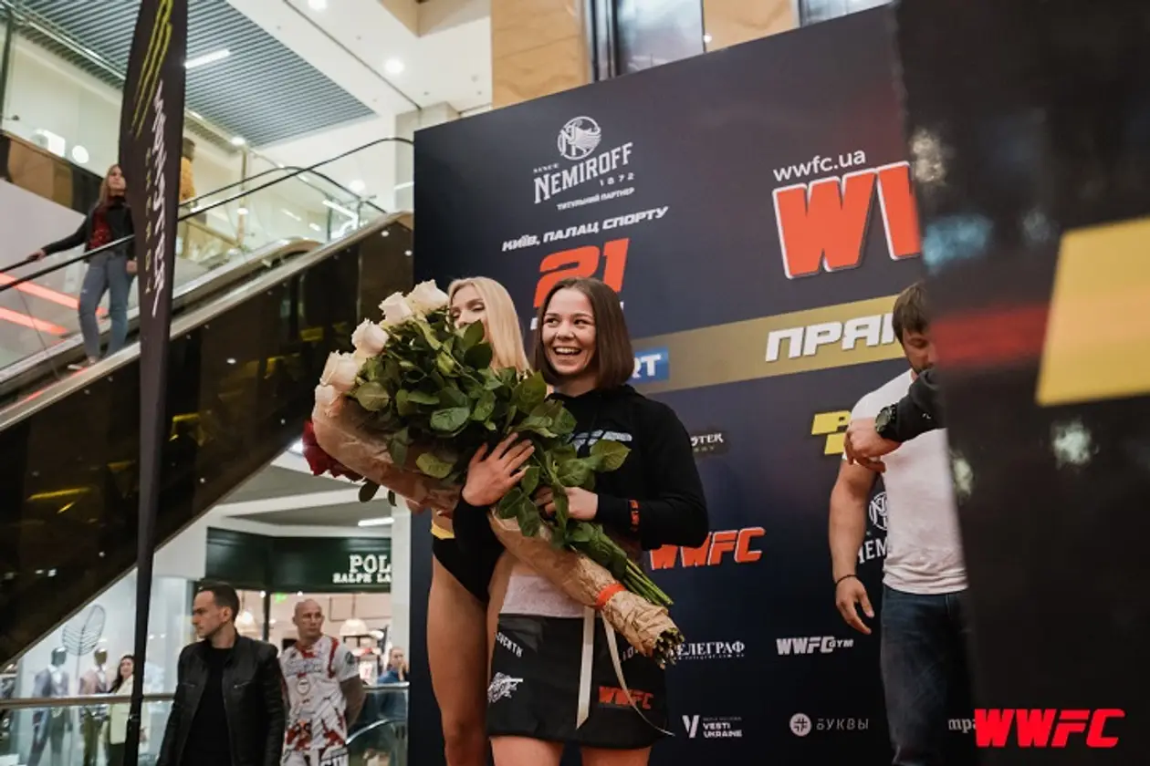 В Киеве состоялась церемония взвешивания участников турнира WWFC 15