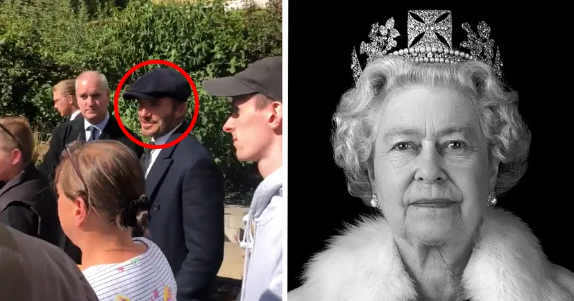 😱 Просто подивіться, скільки часу Девід Бекхем стоїть у черзі, щоб віддати шану королеві Єлизаветі ІІ (Відео)