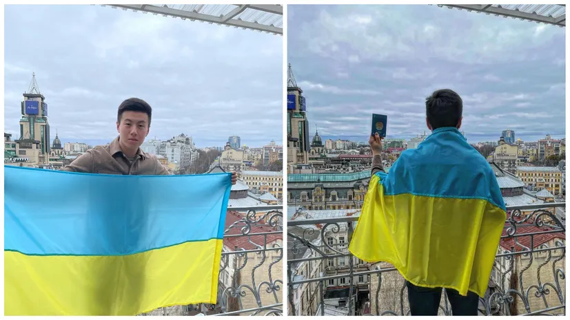 «Не збираюсь покидати Київ». Колишній гравець молодіжної збірної Казахстану став волонтером в Україні