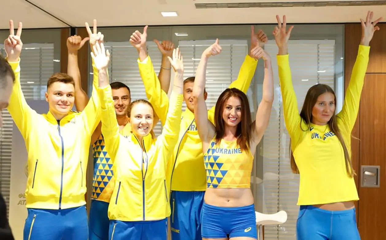 Украинские легкоатлеты презентовали новую форму