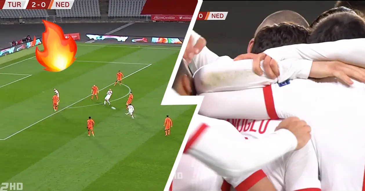Первая сенсация отбора на ЧМ-2022 – Турция неожиданно разбила Нидерланды, 6 голов на двоих