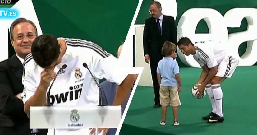 11 лет назад Роналду перешел в «Реал» и переписал историю футбола. Вспоминаем его презентацию на «Бернабеу»
