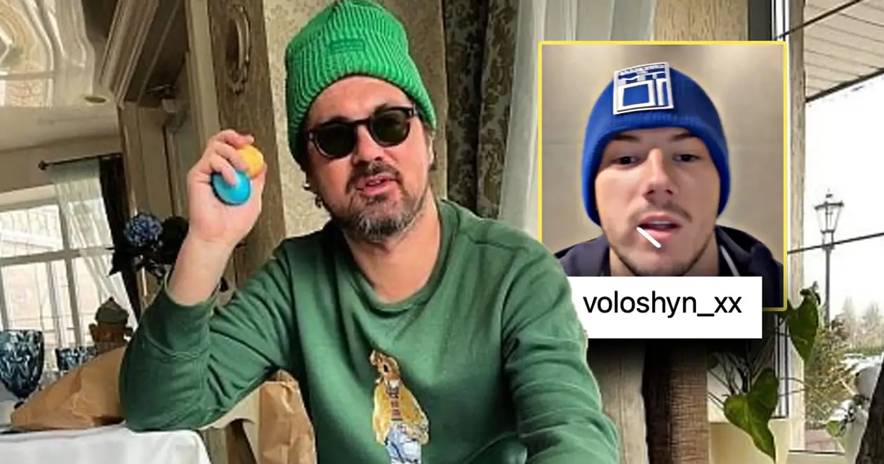 Шапки Мілевського набувають популярності: блогер Олександр Волошин зʼявився в одній із них у своєму Instagram