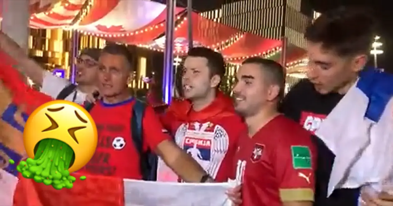 «Сербія і росія – брати навіки». Сербські вболівальники пробили дно перед матчем проти Бразилії (ВІДЕО) 🤢