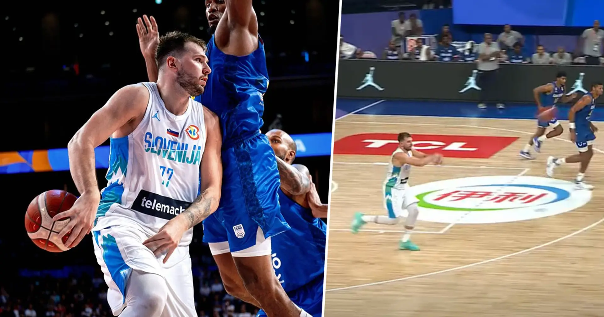 Luka Magic у всій красі! Дончич віддав передачу через увесь майданчик, дивлячись у зовсім інший бік