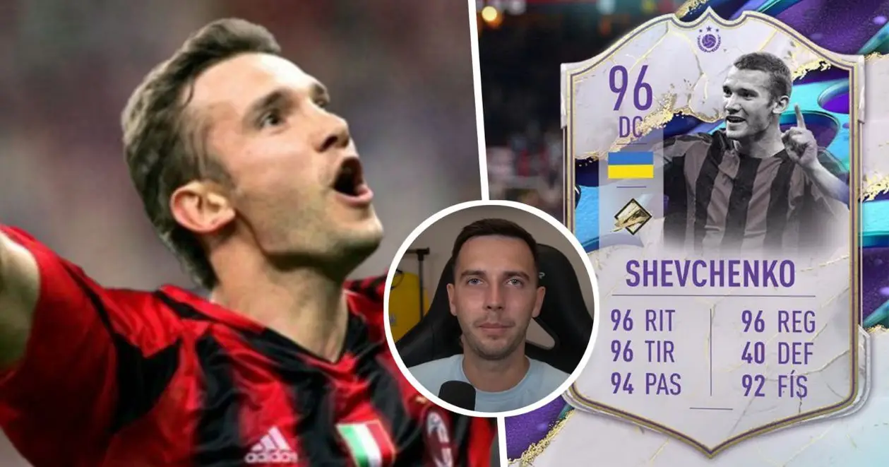 🔥 Неймовірні показники! Огляд легендарної картки Шевченка в FIFA 23