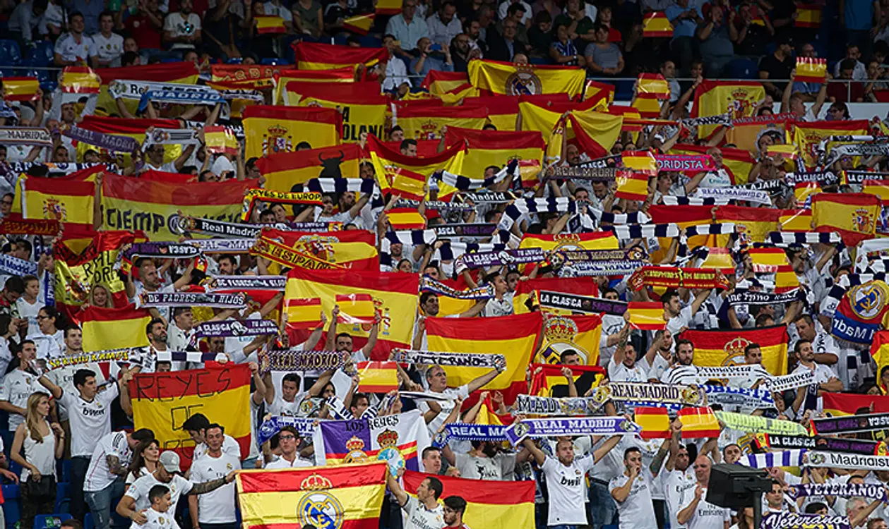 Болельщики «Реала» ответили на события в Каталонии