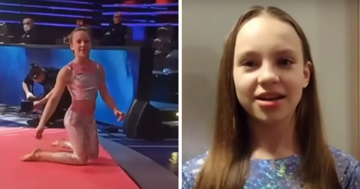 11-летняя украинская гимнастка попала в книгу рекордов Гиннеса