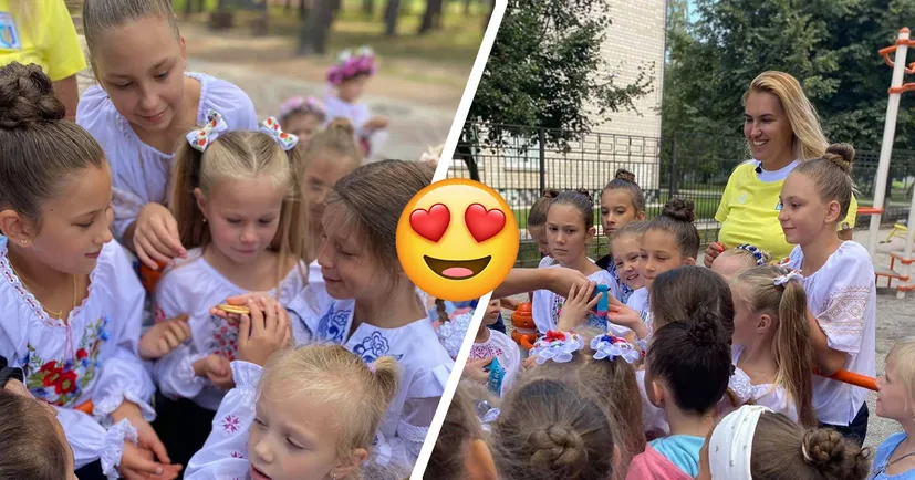 Яна Клочкова посетила школу в Счастливом. Дети очень тепло встретили спортсменку 😊