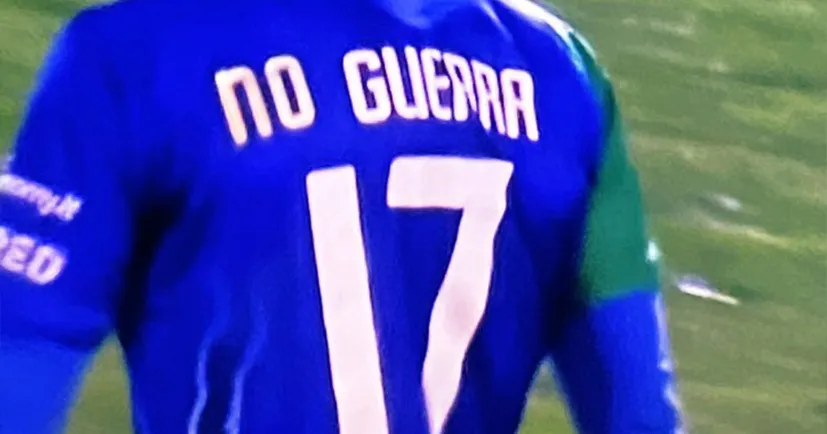Футболіст Гуерра із Серії С вийшов із футболкою, де до прізвища дописав «No»
