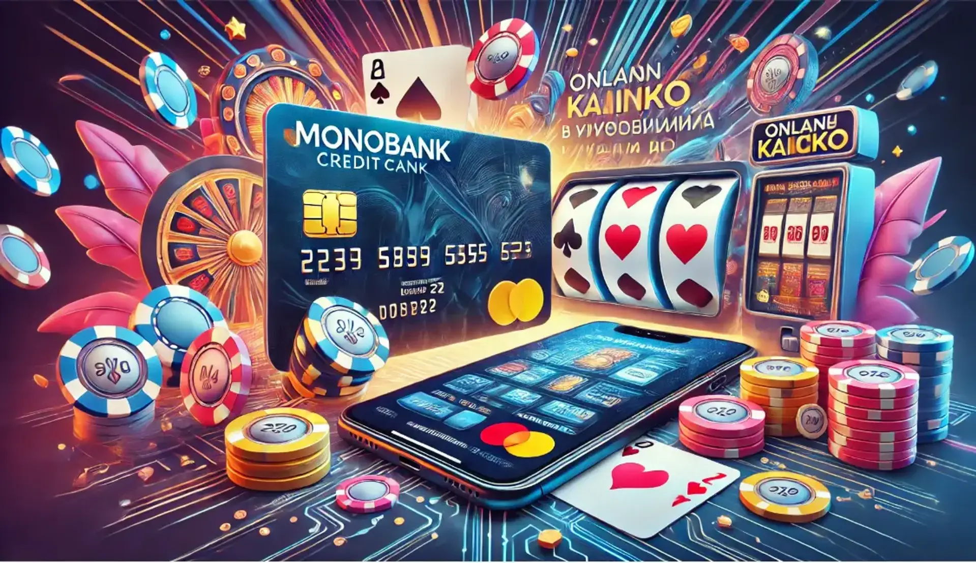 Онлайн казино з виведенням на Monobank