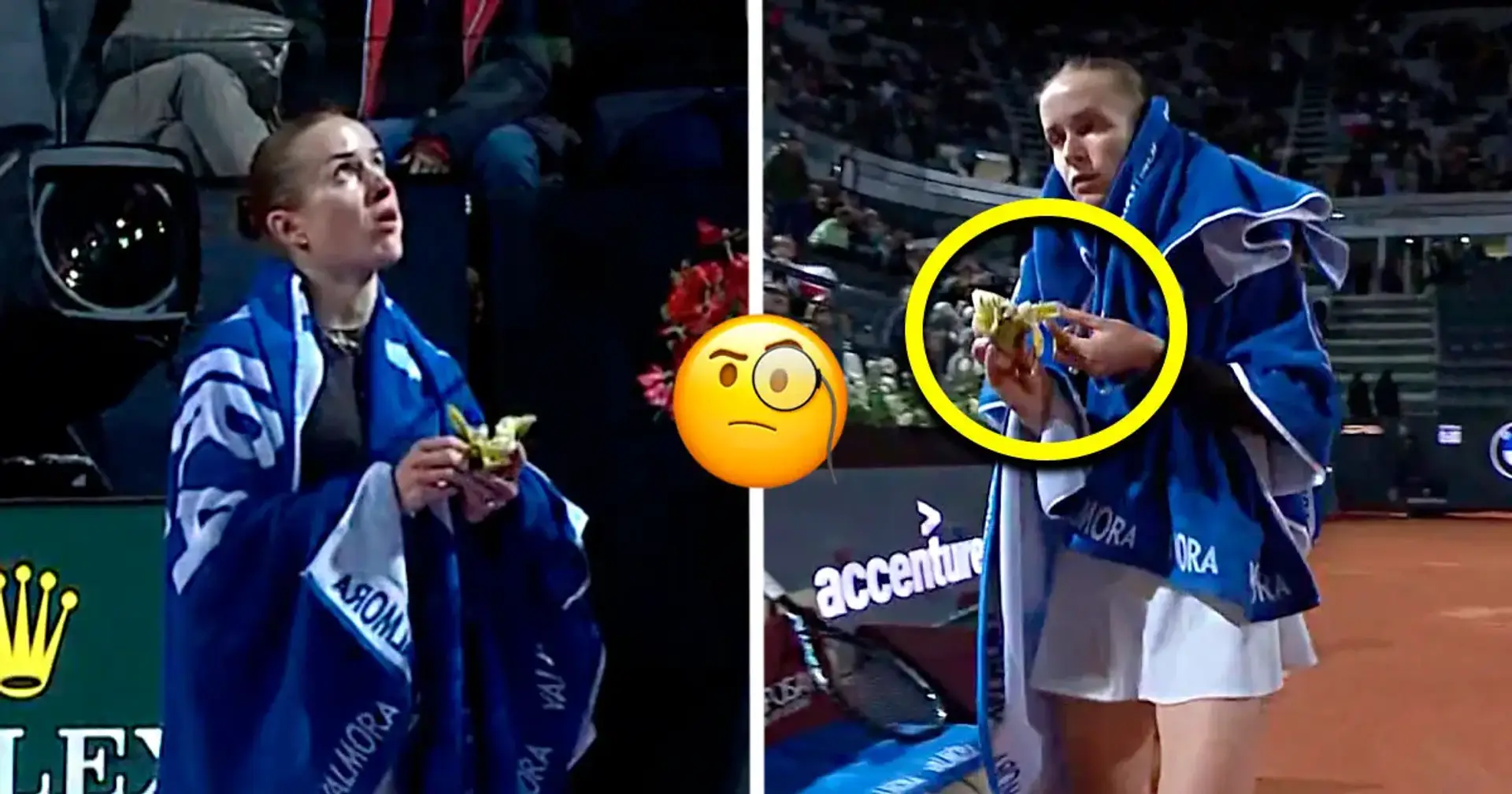 Світоліна їла традиційний тенісний фрукт після виграного сету проти Свьонтек у Римі – пояснюємо