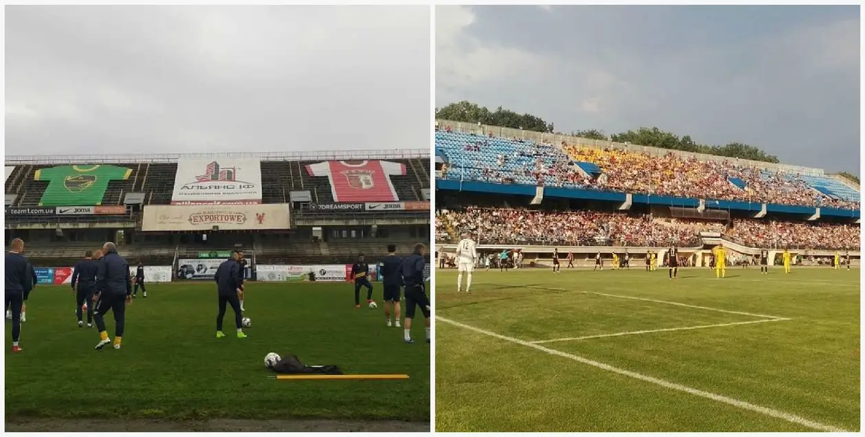 Между двух миров. Стадион «Прикарпатья» в Ивано-Франковске – сплошной контраст