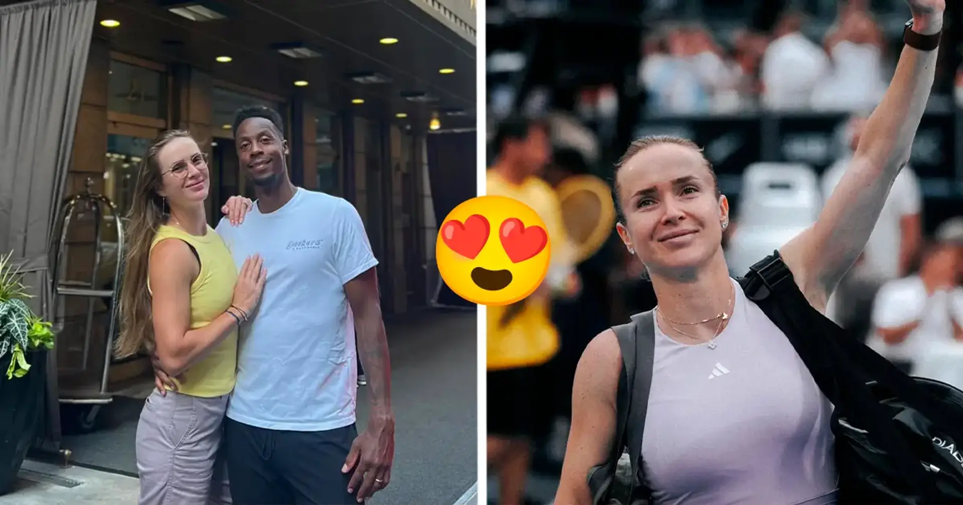 Милий момент – Монфіс підтримував Світоліну під час матчу на турнірі WTA 250 в Окленді