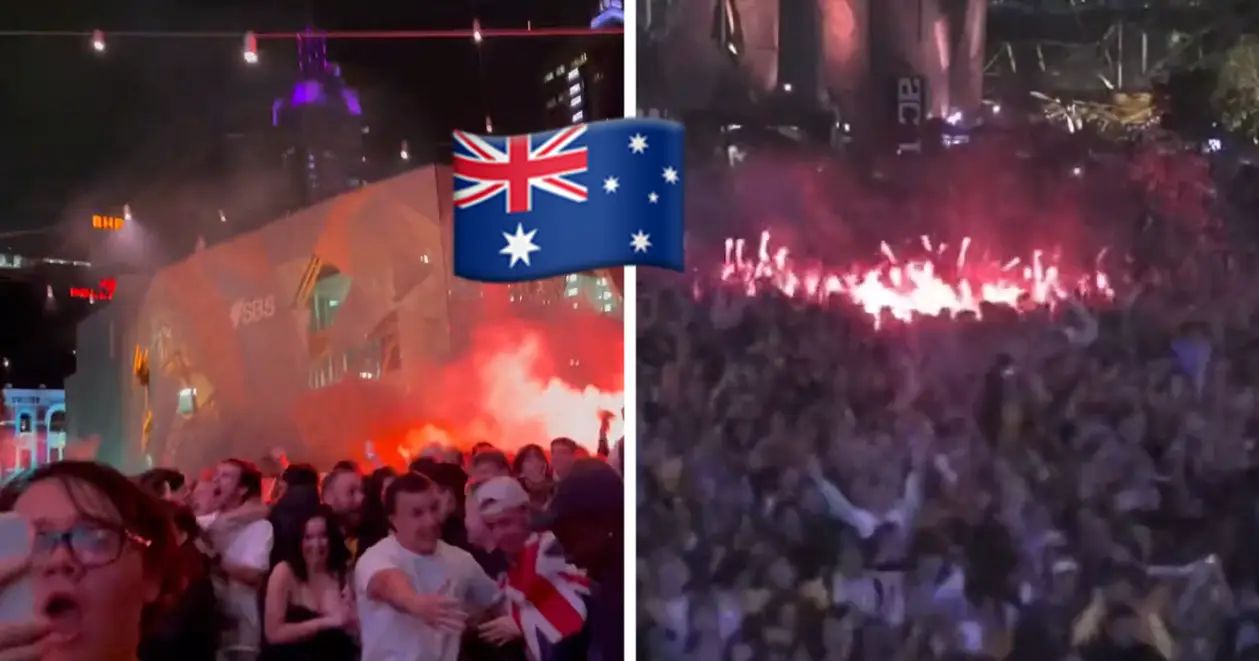 Австралія вперше з 2010-го виграла матч ЧС. Місцеві вболівальники влаштували просто божевільне святкування (ВІДЕО) 🤩
