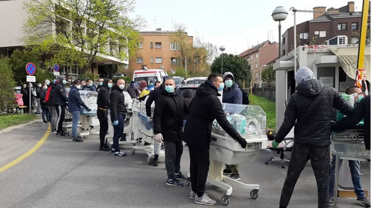 В Хорватии – сильнейшее землетрясение за 140 лет. Фанаты «Динамо» З спасают малышей из больницы и помогают старикам