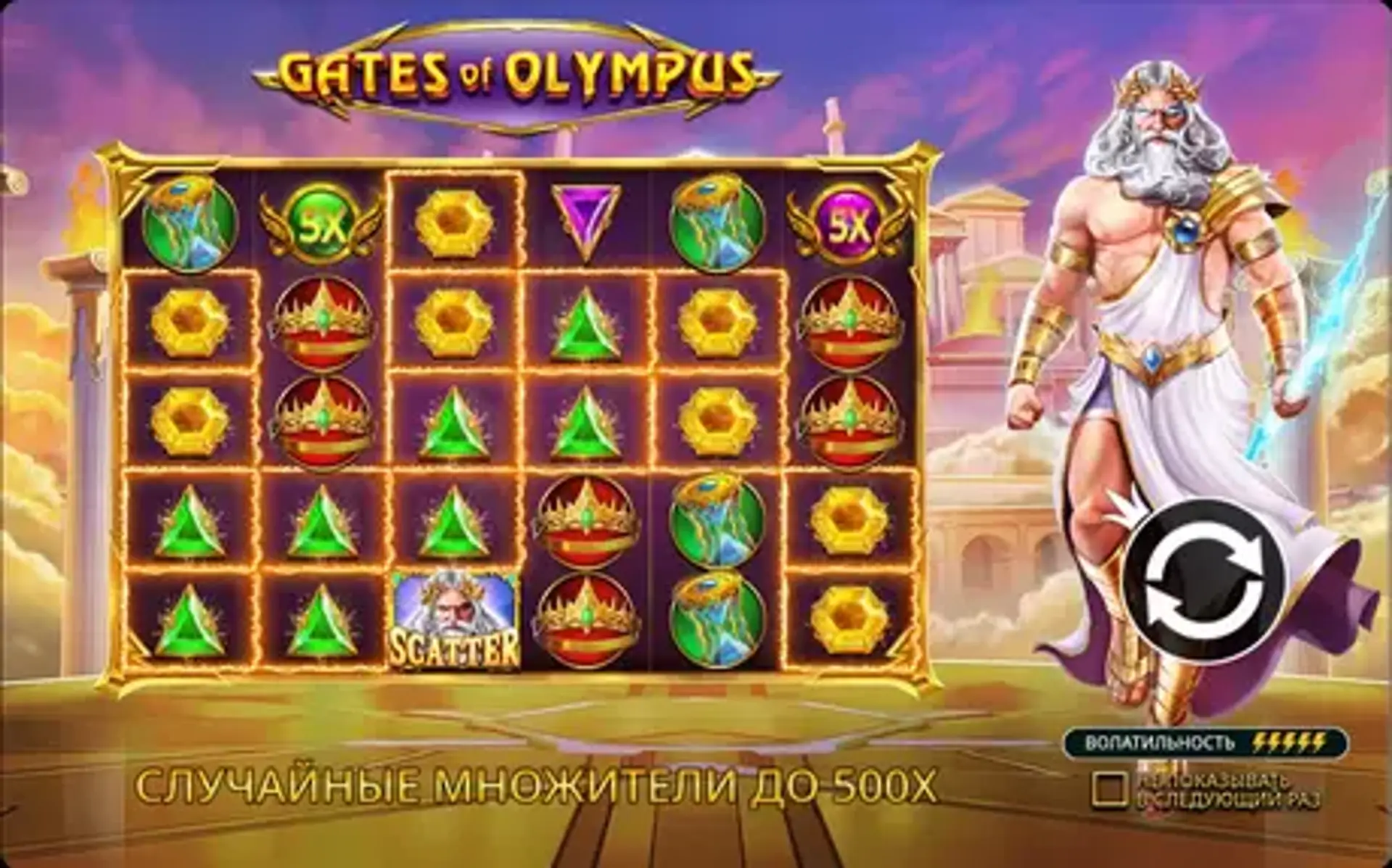 Як виграти в Gates of Olympus 