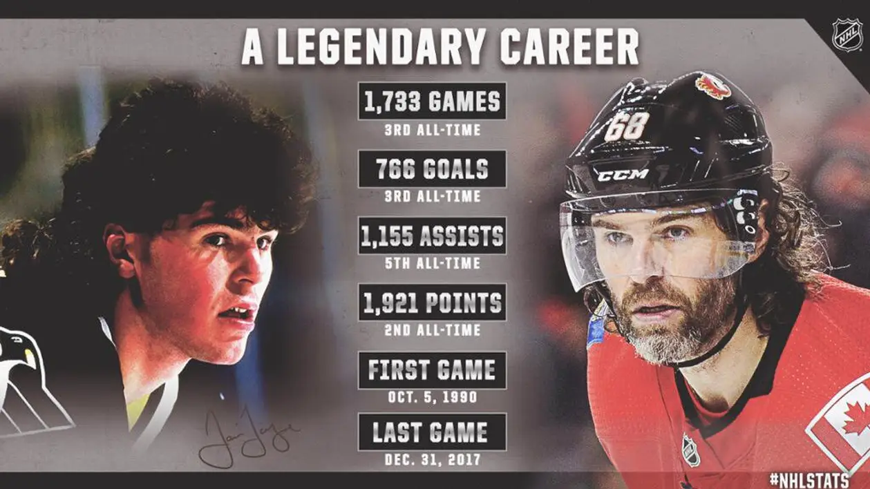 Ягру скоро 50, а він досі грає. Став легендою НХЛ, взяв номер на згадку про дідуся, допомагає рідному клубу