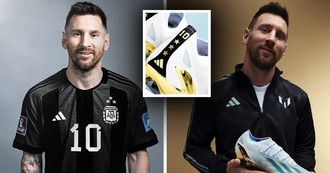 🐐 Adidas випустив нові бутси Мессі «Las Estrellas» з крутою деталлю та нову форму збірної Аргентини  