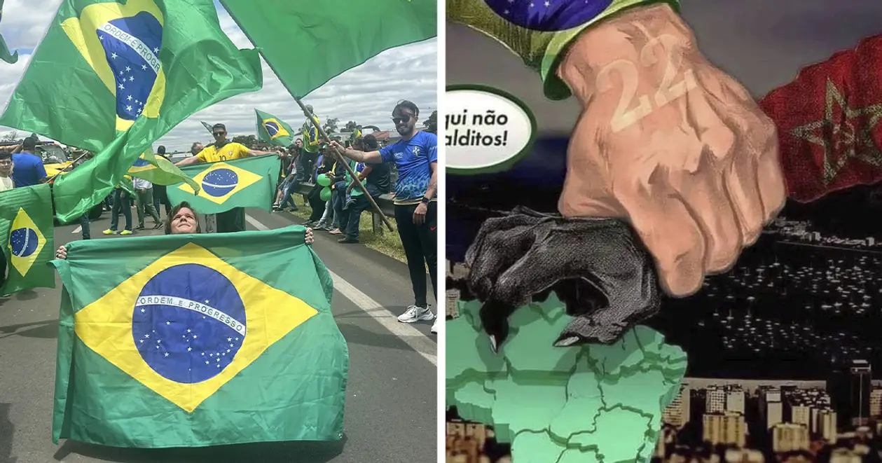 Бійчиня UFC вийшла на протести в Бразилії. Репостить антикомуністичні плакати, закликає людей виходити на вулицю
