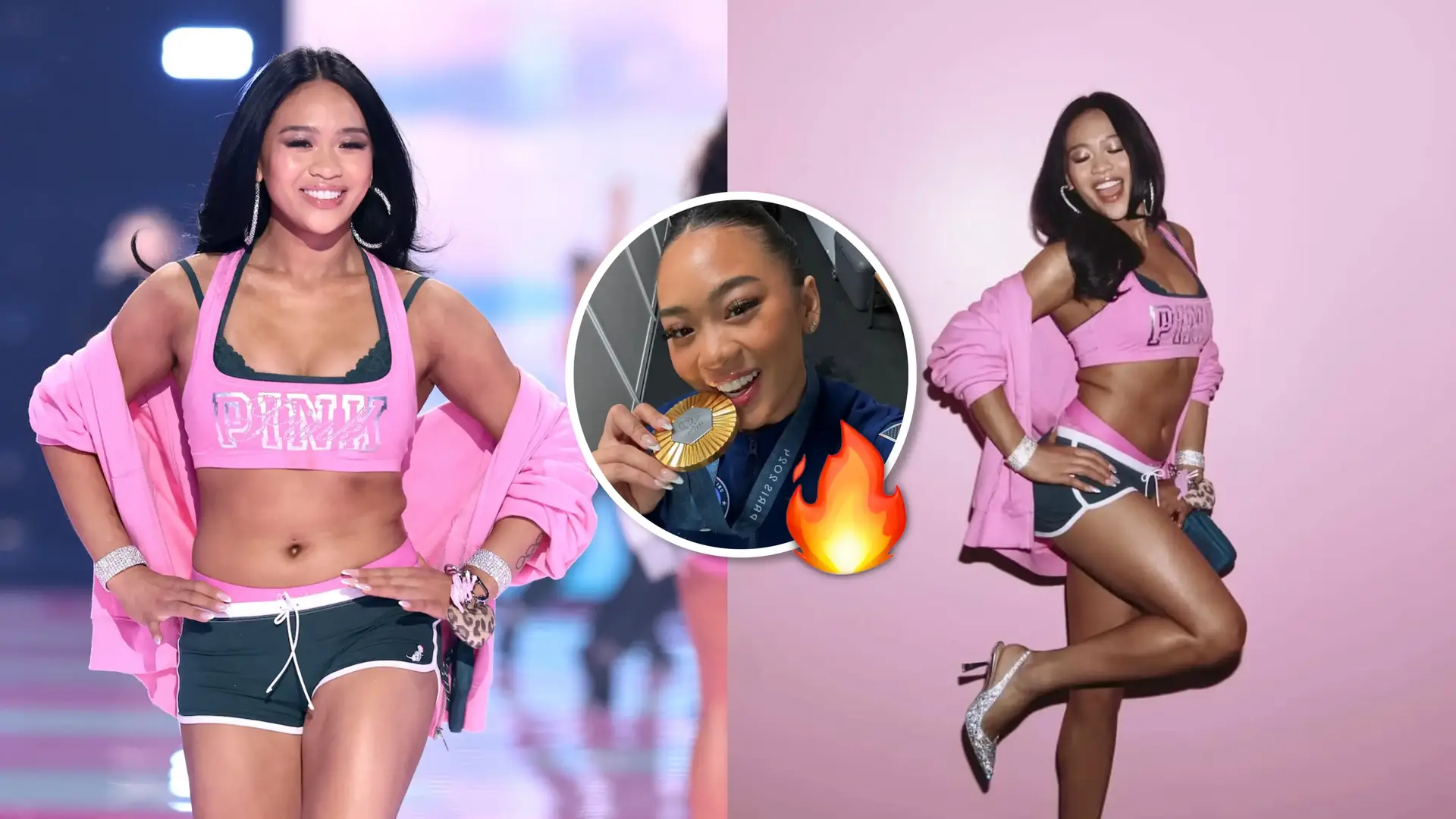Олімпійська чемпіонка Суніса Лі запалила на Victoriaʼs Secret Fashion Show – яскраве відео з показу