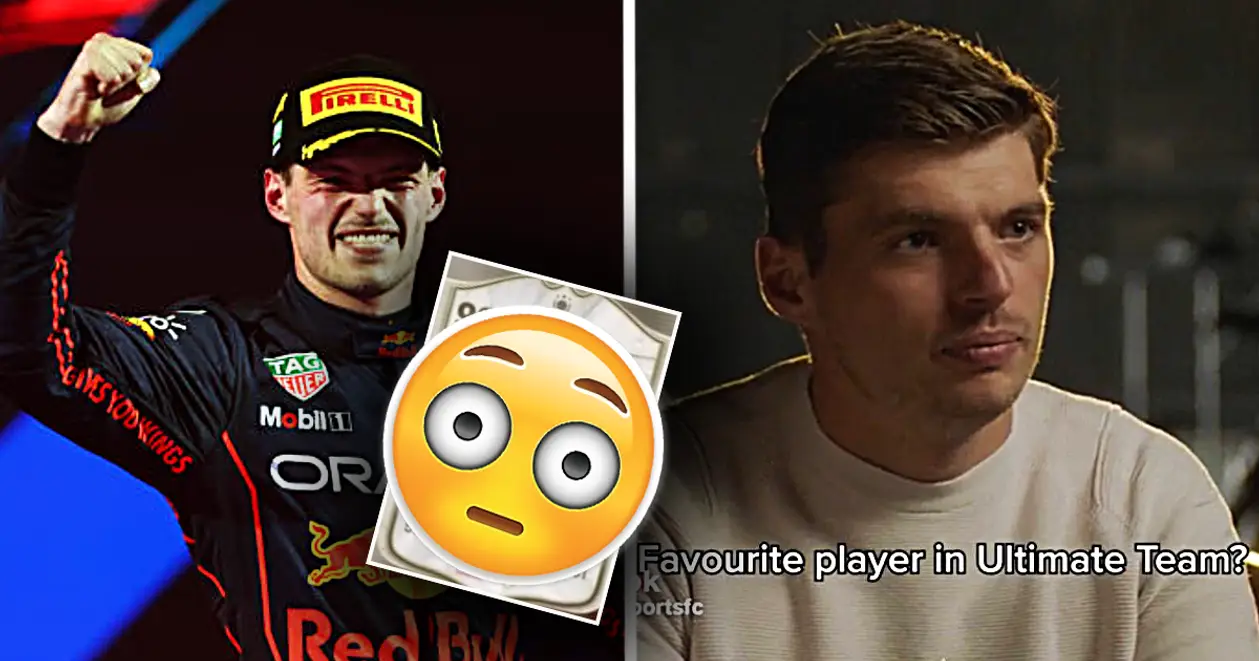 Неочікувано: чемпіон світу з F1 Макс Ферстаппен розповів, хто його улюблений гравець в FC24 Ultimate Team