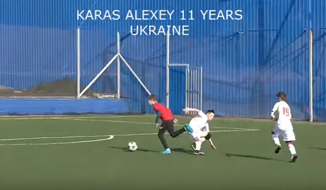 Новый шедевр 11-летнего украинца, которого называют «украинским Месси»
